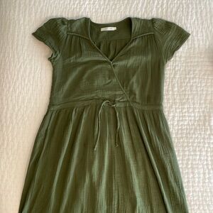 Christy Dawn Dawn Dress in Green Gauze, Like New